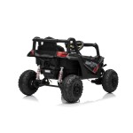 Mamido Elektrické autíčko Buggy Madman UTV-MX čierne
