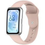 Beline Reverse Buckle Strap ružová / Remienok / pre Huawei Band 11 / silikónový (05908047991419)