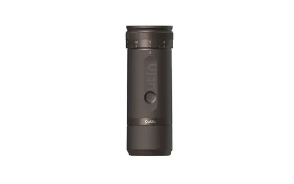 Outin Fino Portable Electric Espresso Coffee Grinder hnedá / Prenosný mlynček na kávu / zásobník 25g / (1240000018752)