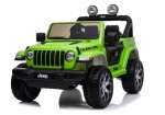 Mamido Elektrické autíčko Jeep Wrangler Rubicon 4x4 zelené