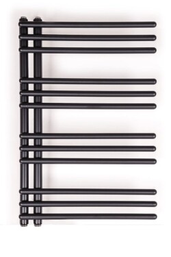 Radiátor kombinovaný SAT HTO 74x50 cm čierna matná SATRAHTO500740BL SATRAHTO500740BL