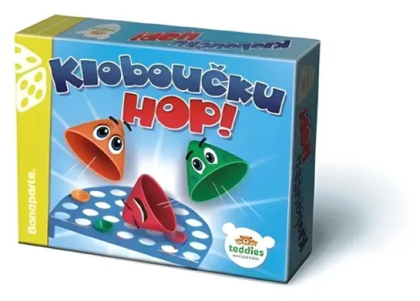 TEDDIES Spoločenská hra Klobúčika, hop!