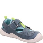 Chlapčenské sandále barefit TRACE Blue/Light green Superfit 1-006029-8000 blue - 28