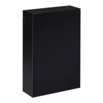 Rossignol Manga 51350 čierny / Nástenný kôš s vekom / 20 L (3019920513504)