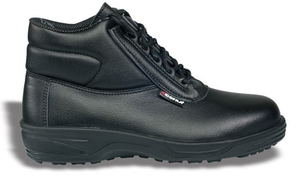 Bezpečnostná obuv Cofra LAB BLACK S2 FO SR Veľkosť topánky: 45, ADERPLUS BLACK, Čierna