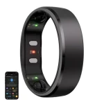 RingConn Gen 2 SMART Ring veľ. 13 čierna / šikovný prsteň / Titan / BT 5.0 / IP68 (123031305)