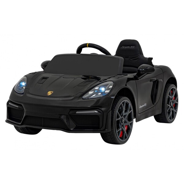 Mamido Elektrické autíčko Porsche Spyder RS ​​718 MP4 čierne