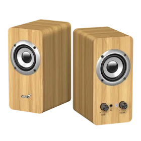 Genius SP-HF400 svetlé drevo / Repro 2.0 / 10W / 3,5 mm jack (31730058401)