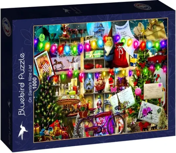 BlueBird Puzzle Santov zoznam hodných detí