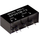 MEAN WELL SPU01M-05 DC / DC menič napätia, modul 200 mA 1 W Počet výstupov: 1 x; SPU01M-05
