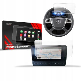 GrizzGlass Folia matná GrizzGlass CarDisplay Protection do Mercedes Actros F 2021-2024 [2w1]