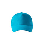 Unisex čiapka 5P (tyrkysová) nastavitelný