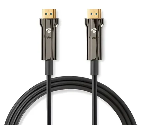 Nedis AOC Ultra High Speed HDMI 10 m čierna / Kábel HDMI / 8K 60 Hz / 48 Gbps / Ethernet (CVBG3500BK100)