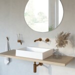DEANTE - Correo alabaster Granit umývadlo na dosku - 500x400 mm CQR_AU5S