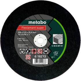 Metabo 616212000 rezný kotúč rovný 10 ks; 616212000 - Metabo Flexiamant super 300 x 3,0 x 25,4 mm 616212000