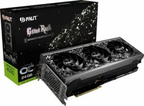 PALIŤ GeForce RTX 4090 GameRock OC 24G / 2610 MHz / 24GB GDDR6x / 384 bit / 1x HDMI + 3x DP / (16) (NED4090S19SB-1020G)