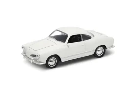 Welly Model auta VW Karmann Ghia Coupe biela