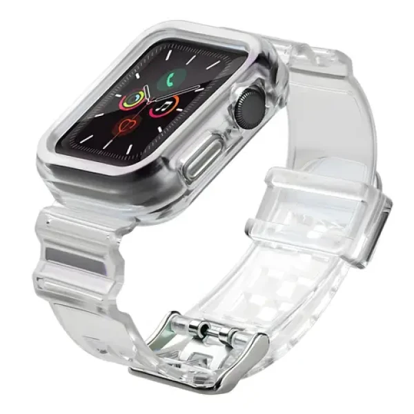 Hurtel silikónový remienok čierna / Remienok / Apple Watch 44 mm / Silikón