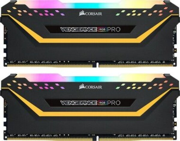 Corsair Vengeance RGB PRE TUF Black 16GB (2x8GB) 3200 MHz / DDR4 / PC4-25600 / CL16-20-20-38 / 1.35V / XMP2.0 (CMW16GX4M2E3200C16-TUF)