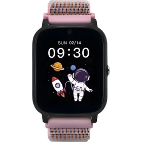 Garett Kids Tech 4G ružová / Detské hodinky / 1,69 "IPS / 4G LTE / GPS / IP67 (TECH_4G_PNK_VEL)