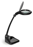 Maul Iris 8261290 čierna / LED lampa s lupou / stmievateľná (8261290)