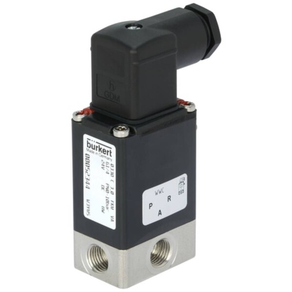 Bürkert kĺbový ventil 41037 330 24 V G 1/4 Menovitá vzdialenosť 3 mm priamočinný 1 ks; 41037