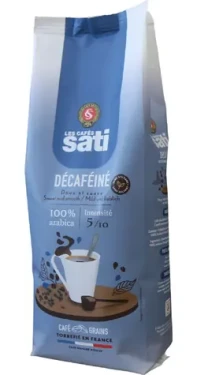 Les Cafés Sati Décafeinated 500 g / Zrnková káva / 100% Arabica (100002128221)