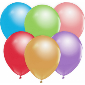 Metalické balónky 10ks 30cm - Godan - Godan