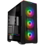 PHANTEKS Eclipse G500A D-RGB čierna / E-ATX / 1x USB-C 3.2 / 2x USB-A 3.2 / bez zdroja / priehľadná bočnica (PH-EC500GA_DBK01A)