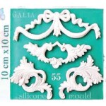 Silikónová forma ornamenty - Galias Moulds - Galias Moulds