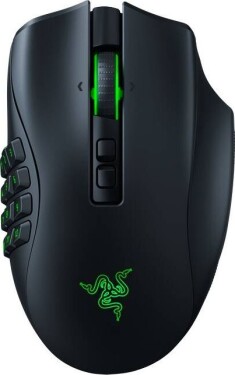 Razer Naga Pro Wireless čierna / Herná bezdrôtová optická myš / 20.000 DPI / BT / 19 +1 tlačidiel (RZ01-03420100-R3G1)