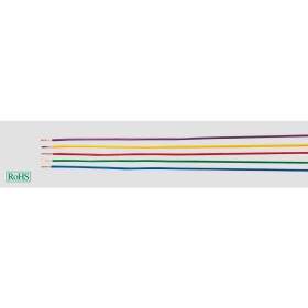 HELU 29101 jeden drôt, H05V-K, 1 x 0.75 mm², červená, 100 m; 29101