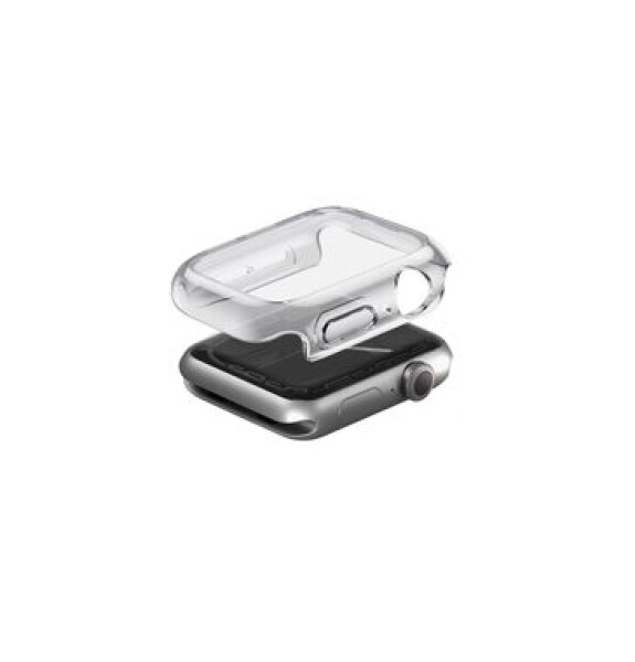 UNIQ Garde Hybrid ochranné puzdro pre Apple Watch 42mm číra (8886463691571)