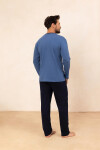 Regina 494 dlhé/r M-XL Z25/26 pánske pyžamo zelená M