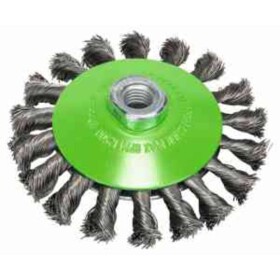 Bosch Accessories Tapered brush, stainless 115 mm, 0,35 mm, 12500 U/ min, 14 2608622109 1 ks; 2608622109