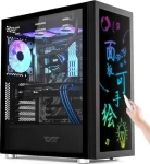 Darkflash DK210 Graffiti ARGB čierna / ATX / 1x USB-A 3.0 / 2x USB-A 2.0 / bez zdroja / priehľadná bočnica (DK210 (graffiti))