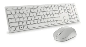 DELL KM5221W Pre biela / Set bezdrôtovej klávesnice a myši / RU layout / USB prijímač 2.4GHz (580-AKFB)