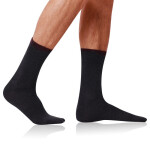Pánske ponožky COTTON MAXX - BELLINDA 43-46 tmavě šedá