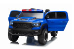 Mamido Mamido Elektrické autíčko Dodge Ram modré s majákmi 4x4 | 12V10Ah