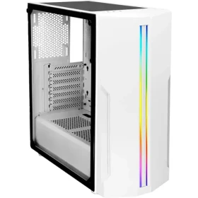 Xilence Xilent White Blade RGB (XG221) biela / ATX / 2x USB-A 3.0 / bez zdroja / priehľadná bočnica (X512.W.RGB)