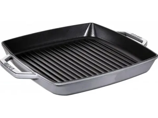 Staub Squared Grill Pan 40511-785-0 Grilovacia panvica 33 cm šedá (40511-785-0)