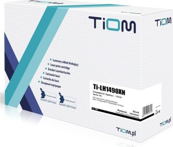 Tiom Toner Tiom do HP 149XN | W1490X | 9500 str. | black