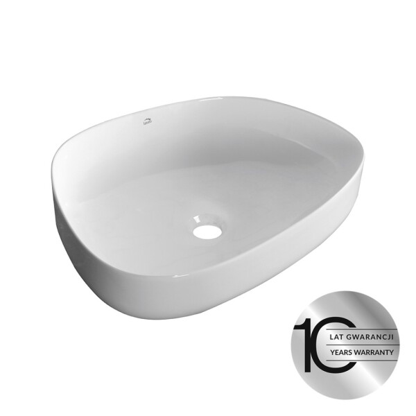 Laveo - Asymmetric - keramické umývadlo na dosku 48x36 VUA_6248