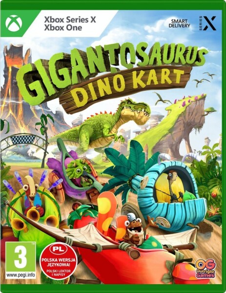 Namco Bandai Games Gigantosaurus (Gigantozaur): Dino Kart Xbox One • Xbox Series X