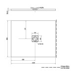 POLYSAN - FLEXIA sprchová vanička z liateho mramoru s možnosťou úpravy rozmeru 110x90cm 72923