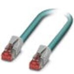 Phoenix Contact 1408953 RJ45 sieťové káble, prepojovacie káble CAT 5 S/FTP 10.00 m modrá tienený 1 ks; 1408953