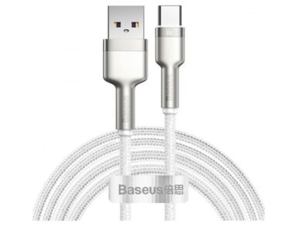 Baseus CAKF000202 Kábel USB-A (M) - USB-C (M) 2 m biela / 66W (CAKF000202)