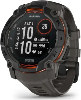 Garmin Instinct 3 Solar 50mm čierna / Chytré hodinky / GPS / BT / 10 ATM / solárne dobíjanie (753759339524)