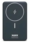 PORT CONNECT bezdrôtová 10 000 mAh čierna / Powerbanka / Qi2 15W / MagSafe / USB-C PD / USB-A QC (907005)