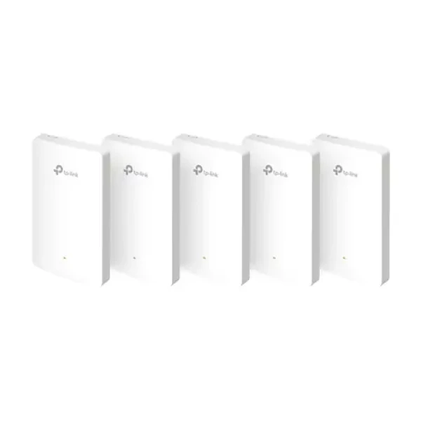 TP-LINK EAP615-Wall(5-pack) AP / Wi-Fi router / 2.4GHz 574Mbps / 5.0GHz 1201Mbps / 3x GLAN (EAP615-Wall(5-pack))